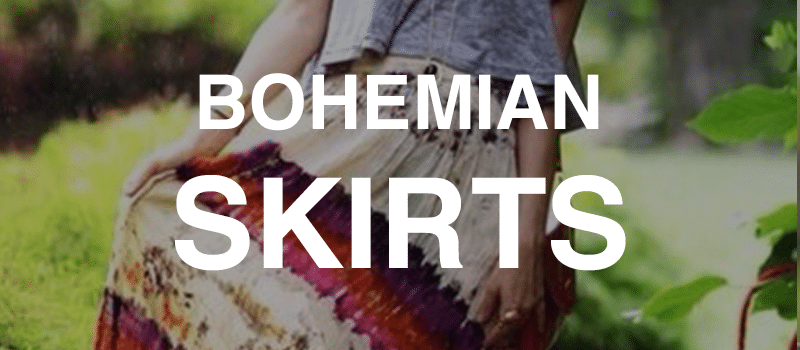 bohemian skirts