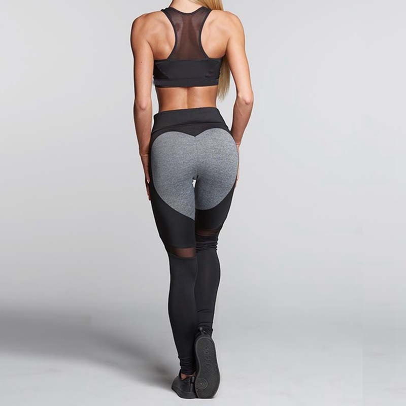 Let's Gym USA Brazilian Fashion Fitness Leggings Seamless Melange