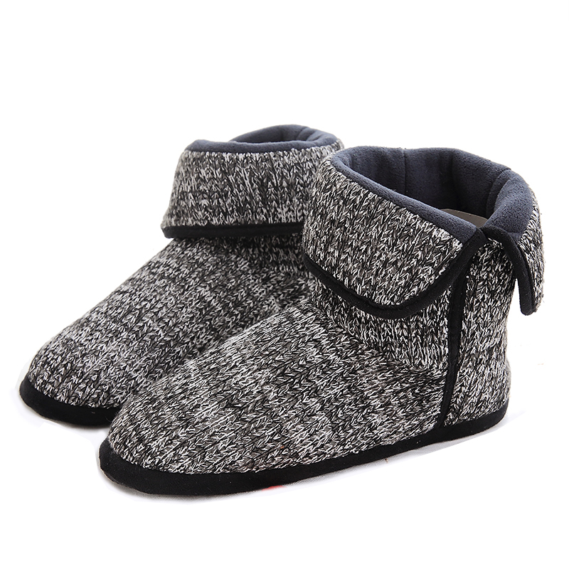 Woolen Ankle Slipper Boot | Top Tier Style