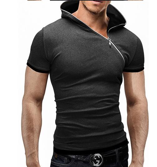 Hooded Zipper T Shirt | Top Tier Style