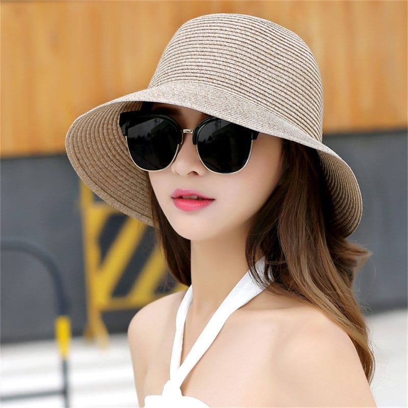 Foldable Brimmed Sun Hat | Top Tier Style